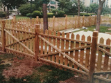 承接果洛州防腐木圍欄定制安裝保養
